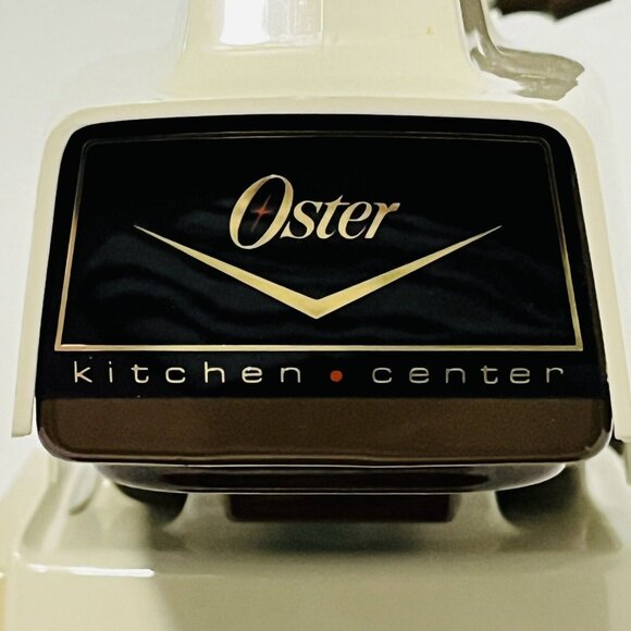 Vintage Oster Regency Kitchen Center  12 Speed w/ Attachments - Tested - Read - Picture 13 of 16